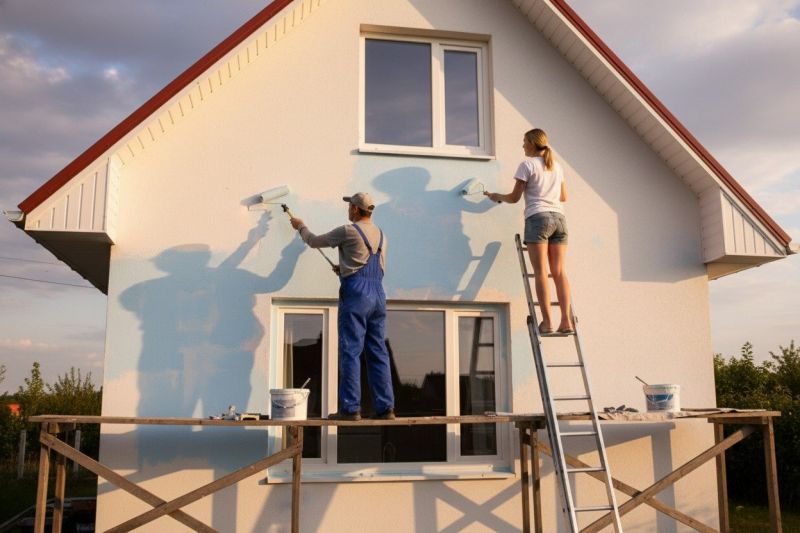 Fascia Painting in Fort Collins, CO