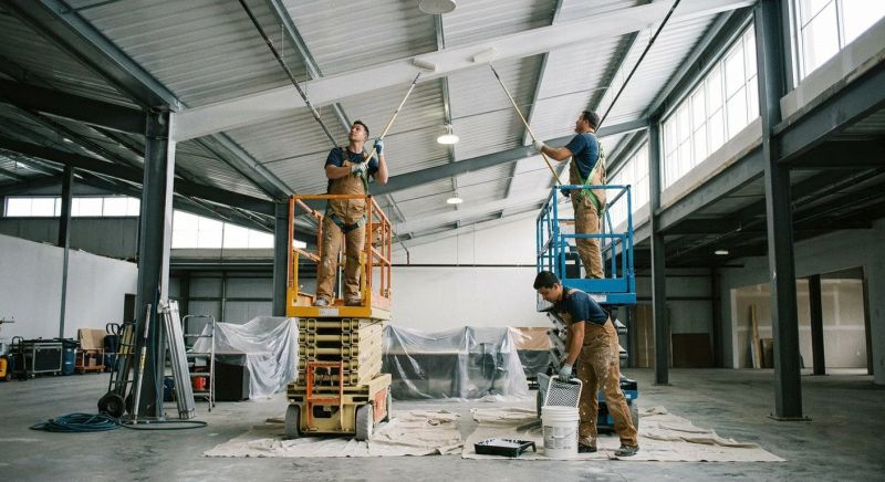 Commercial Ceiling Painting in Boulder, CO