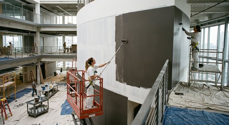 Commercial Ceiling Painting in Arvada, CO