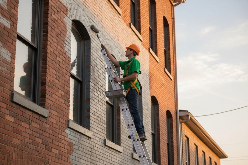 Exterior Brick Staining in Waco, TX