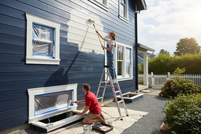 House Limewashing in Fort Collins, CO