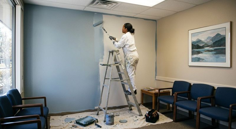 Reception Area Painting in Boulder, CO