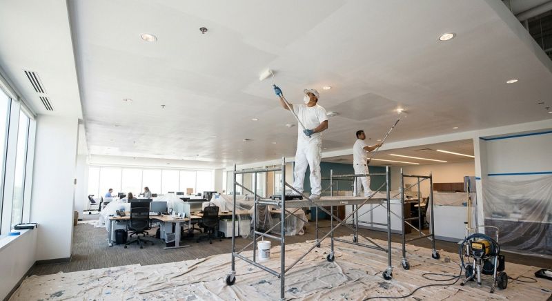 Retail Ceiling Painting in Boulder, CO