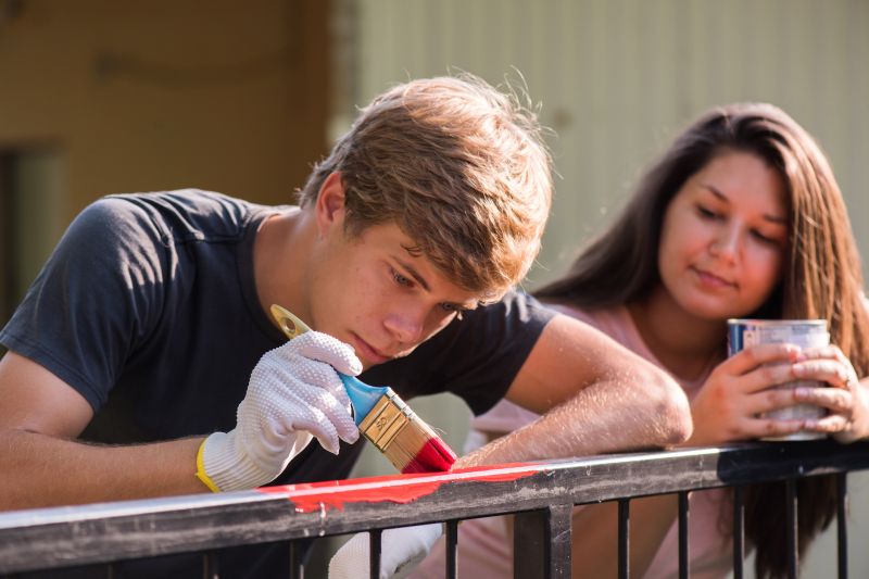 Wrought Iron Painting